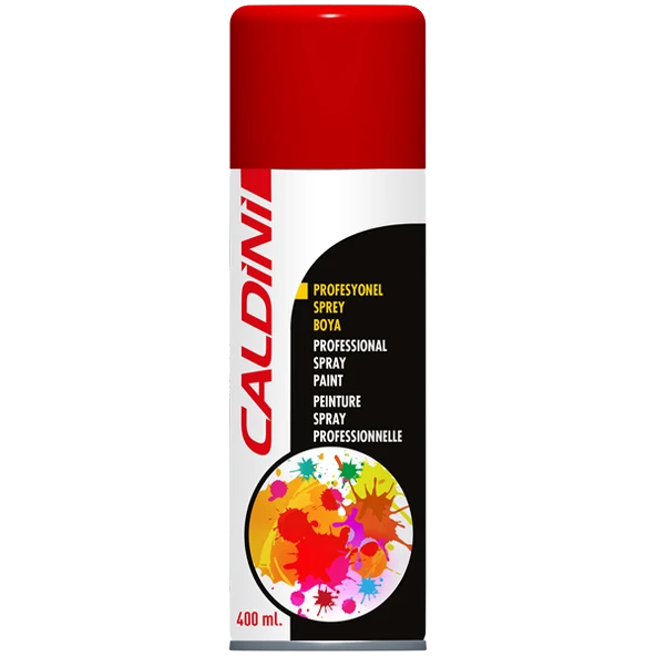 CALDINI CLN-25034 CLN-81754 AKRİLİK RAL-9010 PARLAK BEYAZ SPREY BOYA UNIVERSAL - 1