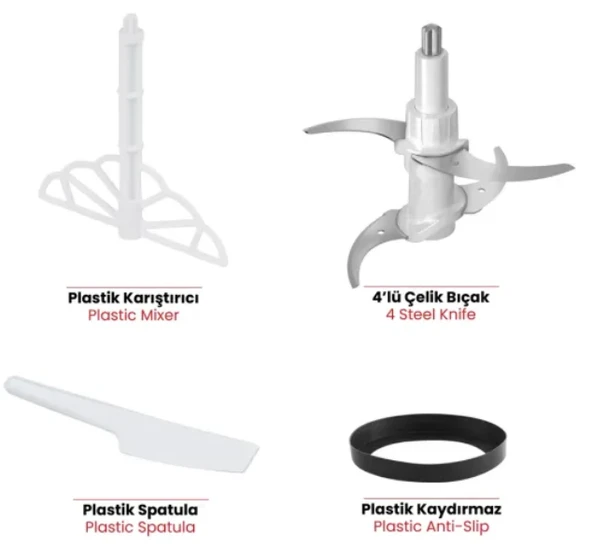 MUSULLU MSL-1225-2 RONDO DOĞRAYICI - Resim 2
