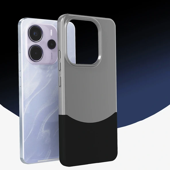 Xiaomi Redmi Note 14 4G Kılıf Mıknatıslı Zore Duble Kapak - 3