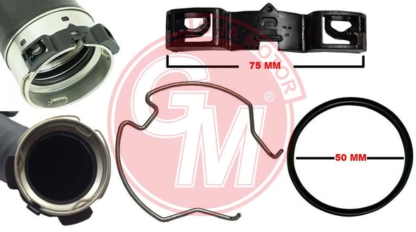 GUA 40656 TURBO HORTUM TAMİR TAKIMI KALIN TARAF ÜNİVERSAL 144609034R-144609369R-144609116R - 1