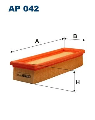 FILTRON AP042 HAVA FİLTRESİ FIAT UNO 146/158/246 1.4 S İ.E. KAT. 70 70HP 09/89-12/94 7554755-7564846 ürün görseli 1