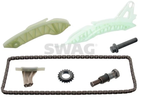 SWAG 11948387 EKSANTRIK ZINCIR SETI KRANK DISLI BMW N13 B16 A F20 F30 MINI N12 N16 N18 R56>R61 11310150552S8-11311439853S8-1131753 ürün görseli 1