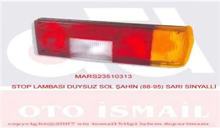 MARS 510313 STOP LAMBASI DUYSUZ SOL ŞAHİN 88-95 SARI SİNYALLİ ürün görseli 1