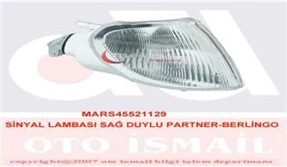 MARS 521129 SİNYAL SAĞ PARTNER-BERLINGO 07/96-12/02 6303.80-6303.82 ürün görseli