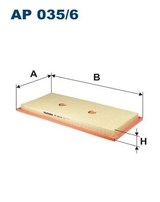FILTRON AP035.6 HAVA FILTRESI MERCEDES M276 W204 C204 C218 W212 S212 W221 W222 A2760940004 ürün görseli 1