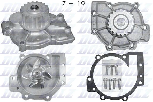 DOLZ R199 DEVİRDAİM MONDEO IV 2.5 05-12 LAGUNA 2.0 95-01 VOLVO C30 C70 S40 S60 00-10 7438610006-30650751-272476-272481 ürün görseli 1
