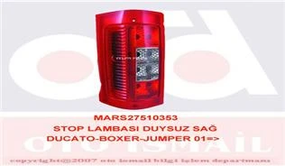 MARS 510353 ARKA SAĞ STOP LAMBASI FIAT DUCATO 01> PEUGEOT BOXER 01> CITROEN JUMPER 01> 1328427080-6351.AV ürün görseli 1