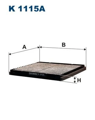 FILTRON K1115A POLEN FİLTRESİ KARBONLU VOLVO S40 I 1.6 1.8 1.9 DI 2.0 T4 1995-2004 V40 1995-2004 30662349-30883952-31369415 ürün görseli 1