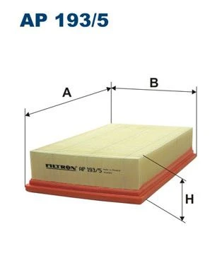 FILTRON AP193.5 HAVA FİLTRESİ JAGUAR STYPE 2.5 3.0 4.2 2.7D 04-07 XF 2.0 3.0 4.2 08 > XJ 09 > C2Z15037-AJ82766-2W939601AC ürün görseli 1