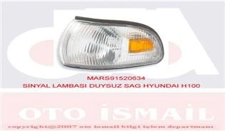 MARS 520634 SİNYAL LAMBASI DUYSUZ SAG HYUNDAI H100 9230243800 ürün görseli