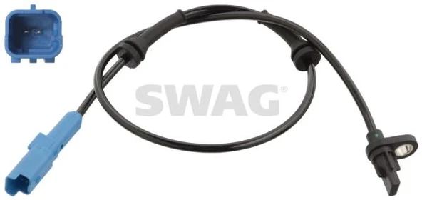 SWAG 64106324 ABS DEVİR SENSÖRÜ ARKA CITROEN C3 03>16 DS3 10>15 4545.K0 - 1