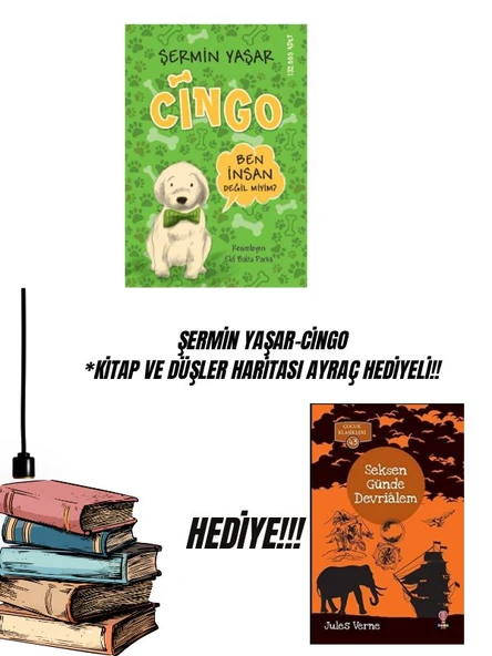 ŞERMİN YAŞAR-CİNGO *KİTAP VE DÜŞLER HARİTASI AYRAÇ HEDİYELİ!! ürün görseli