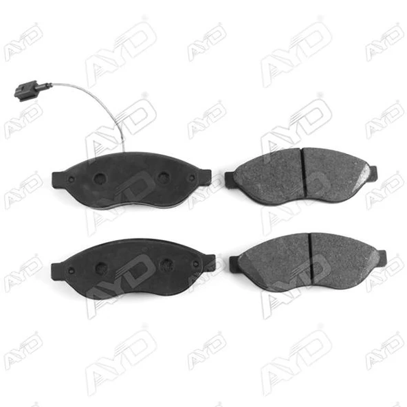 AYD 60058A CITROEN JUMPER II FIAT BOXER II DUCATO III ÖN BALATA FİŞLİ 77368452 ürün görseli 1