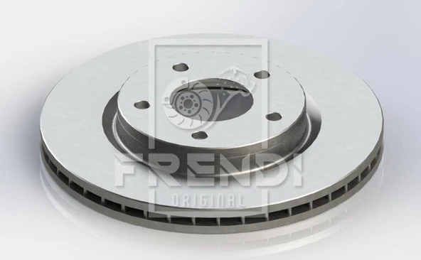 FRENDI 26316 ÖN FREN AYNASI NISSAN JUKE 10>19 PULSAR 14> 280x24x43.9 5 DELİK 402061KA2A-402061KA3A-402061KA3B ürün görseli 1