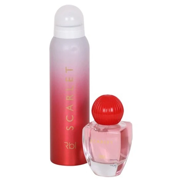 RBL Scarlet EDP Kadın Parfüm 50 ml ve Deodorant 150 ml Seti - Resim 2