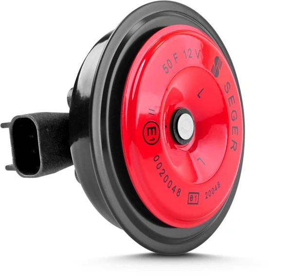 SEGER 50FK12.000.05 DİSK KORNA DİDİT KALIN SES 12V OPEL SOKETLİ DELPHI 1530 SOKET ürün görseli 1