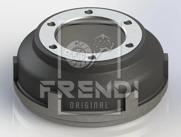 FRENDI 13286 ARKA KAMPANA TRANSIT V.184 01>06 CIFT TEKER 280 / 75.5 MM YC1W1126ED-4446219 ürün görseli 1