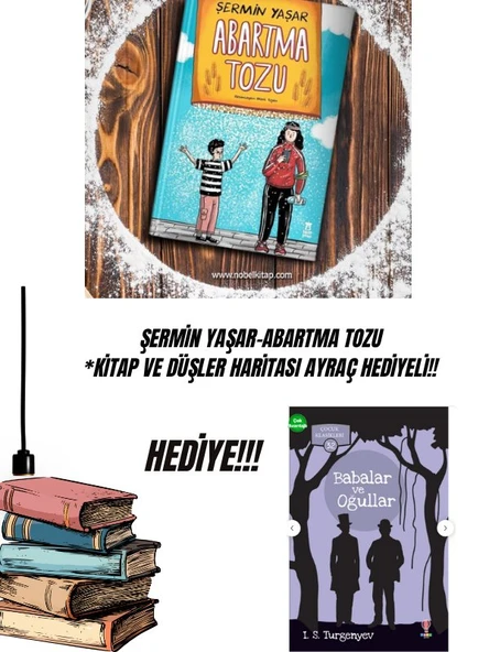 ŞERMİN YAŞAR-ABARTMA TOZU *KİTAP VE DÜŞLER HARİTASI AYRAÇ HEDİYELİ!! ürün görseli