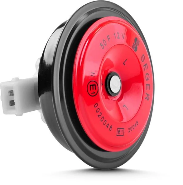 SEGER 50FK12.000.06 DİSK KORNA DİDİT KALIN SES 12V RENAULT SOKETLİ JPT SOKET ürün görseli 1