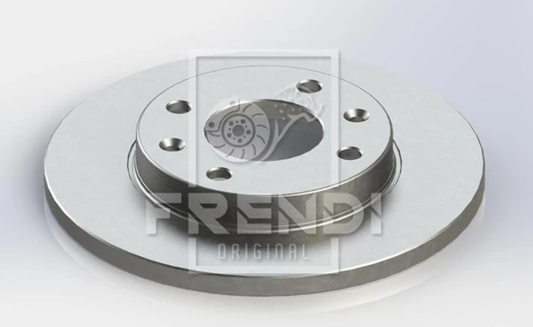 FRENDI 28501 ÖN FREN AYNASI PEUGEOT P206 98>12 P306 93>01 CITROEN XSARA 97>05 ABS SİZ 247x13x4DL DOLU SOĞUTMASIZ 4246.R8-4246.R9-4249.A5 ürün görseli 1