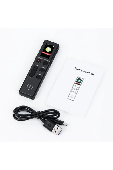 64 GB Premium Yeni Model Led Ekranlı Profesyonel MP3 Çalar  Ses Kayıt Cihazı - 6
