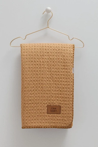 Caramell Bebek Battaniyesi Müslin ve Welsoft Tarçın CRML.BTE2113