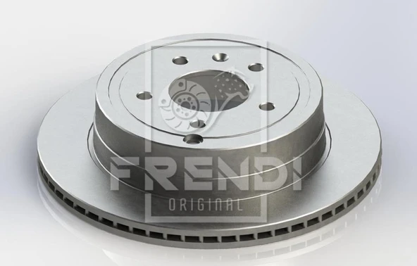 FRENDI 53452 ARKA FREN AYNASI ANTARA 2.4-3.2 V6-2.0 CDTI 07>CHEVROLET CAPTIVA 2.4-3.2-2.0D 06> 303x20x5DLxHAVALI 20968395-96625873-4804637 ürün görseli 1