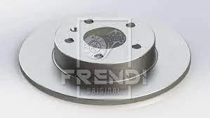FRENDI 33375 ÖN FREN AYNASI DOBLO-LINEA-FIORINO-BIPPER-NEMO-LINEA-500-BRAVO-MITO-IDEA 15JNT 257.5x22x4DLxHAVALI 71739640-52015293-1618879780 ürün görseli 1