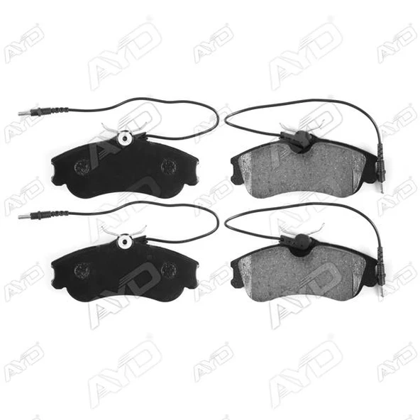 AYD 60122A ÖN BALATA PARTNER-BERLINGO 07/96 > XSARA 04/97 > P306 05/93-05/01 FİŞLİ 1611335080-4251.54-4251.55-4254.85 ürün görseli 1