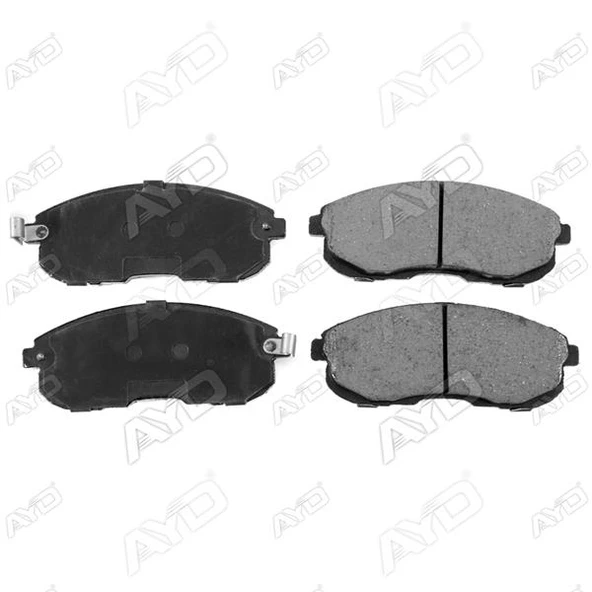 AYD 60107A ÖN FREN BALATA NISSAN JUKE 1.6L HR16DE DIG-T F15 10-> 1.5L Dci F15 10-> / MAXIMA 2.0L VQ20DE DOHC A32 A33 V6 95-03 / 3.0L VQ30DE DOHC A32 V6 95-> / SUZUKI SX4 1.6L M16A VVT RW416 05-> 41060 ürün görseli 1