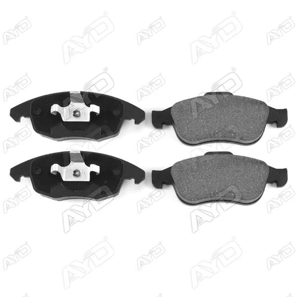 AYD 60064A ÖN FREN BALATASI PEUGEOT PARTNER 08>11 P5008 09>17 CITROEN BERLINGO 08> C4 PICASSO 06>15 DS4 11>18 D S5 15>18 283mm 1647862480-4254.C0-4254.13-4254.12 ürün görseli 1
