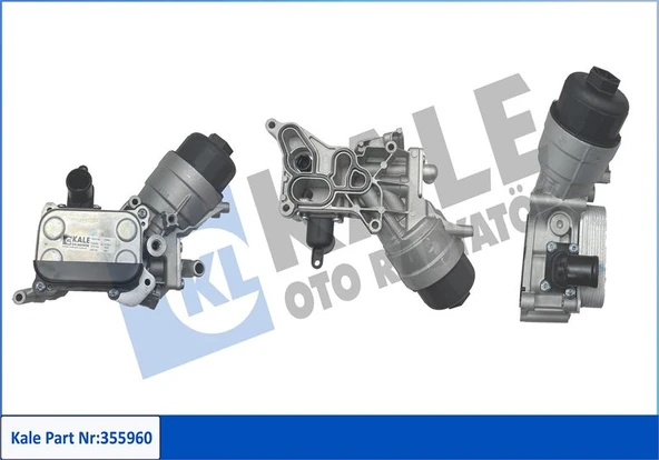 KALE 355960 YAĞ SOGUTUCUSU KOMPLE CORSA D-ASTRA H-J MERIVA B-AVEO-DOBLO-LINEA-GRANDE PUNTO 1.3 DTH-MTJ Z13DTH-DTJ A13DTC-DTE-DTR KALIN TİP 93184197-5650355-55183548 ürün görseli 1