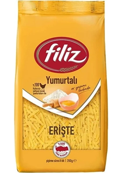 Filiz Yumurtalı Makarna 350 gr 8 Li Karma Paket - Resim 3