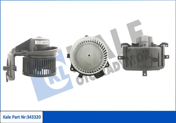 KALE 343320 KALORİFER MOTORU 12V SEAT AROSA-CORDOBA-IBIZA II-INCA-VW CADDY II-GOLF III-POLO-POLO CLASSIC-VENTO 1H1820021 ürün görseli 1
