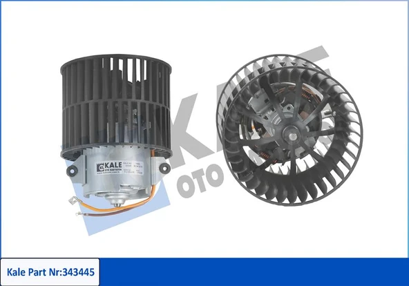 KALE 343445 KALORİFER MOTORU 12V OPEL ASTRA F-ASTRA F CLASSIC-CALIBRA A-VECTRA A-SAAB 900 II MEK.-KLİMALI 1808068-1845021-90450963-90459576 ürün görseli 1