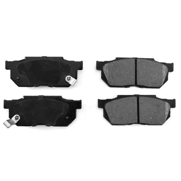 AYD 60274A ÖN FREN BALATA HONDA CIVIC 1.3L 1.4L D13 D14 Karbüratörlü 86-89 / CRX 1.6L B16A1 VTEC EE8 kasa 89 -92 aşınma ikaz kontağı mevcut - şimli 45022SB0672-45022SH3N30-45022SBO672 ürün görseli 1