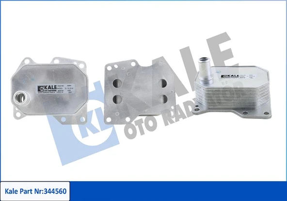 KALE 344560 YAG SOGUTUCU PETEK TRANSIT V184 2.4TDCI 01>06 V347 2.2TDCI 155 PS 2.4TDCI 06>14 V363 2.2TDCI 155PS 14>A.CEKER 6C1Q6B624B1B-BK3Q6B624CC-1842739 ürün görseli 1