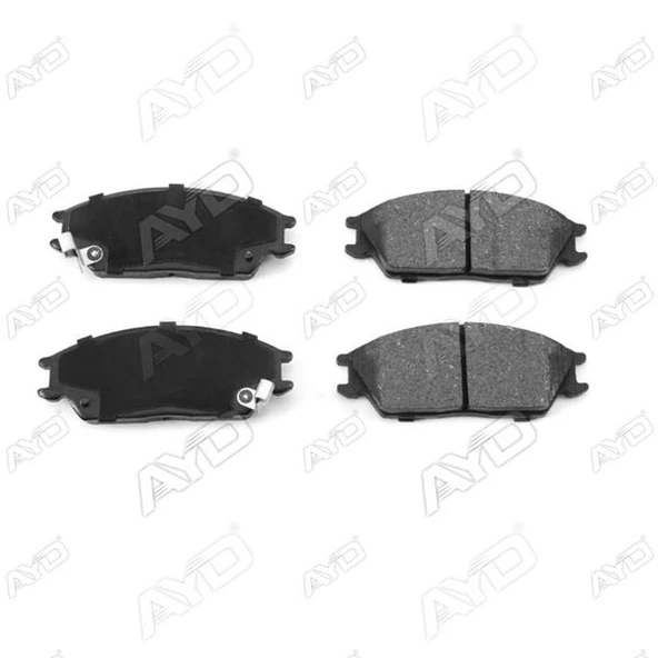 AYD 60005B ÖN FREN BALATA HYUNDAI ACCENT 1.3L 1.5L 1.6L benzinli 1.5L CRDi dizel 95-05 / GETZ 1.1L 1.3L 1.4L be nzinli 1.5L CRDi dizel 02-09 / EXCEL 90-95 / SCOUPE 92-96 SACLI 581011CA10-5810122A10-58 ürün görseli 1