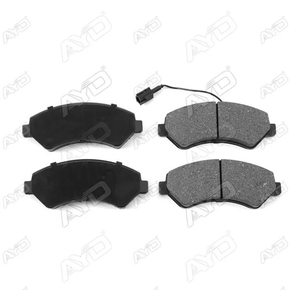 AYD 60056A ÖN FREN BALATASI BOXER-DUCATO-JUMPER 06>16 FİŞLİ 1623842580-4254.63-4254.64-77366021 ürün görseli 1