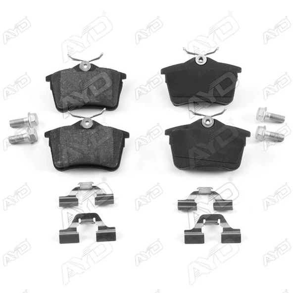 AYD 60072A ARKA FREN BALATASI P307 00>09 P308 07>14 PARTNER 08> PARTNER TEPEE 08> BERLINGO 08> C4 04>16 1623180680-4254.14-4254.15-4254.29 ürün görseli 1