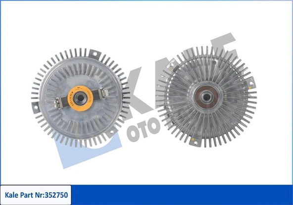 KALE 352750 FAN TERMIGI MERCEDES OM611 OM646 OM651 W638 W639 B901>B905 B906 B907 . VW CRAFTER 30-35-50 A0002009723 ürün görseli