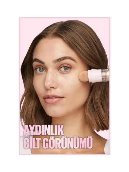 Maybelline New York Instant Perfector Glow 4 Etki 1 Arada Fondöten- 00 Fair Light - Resim 3