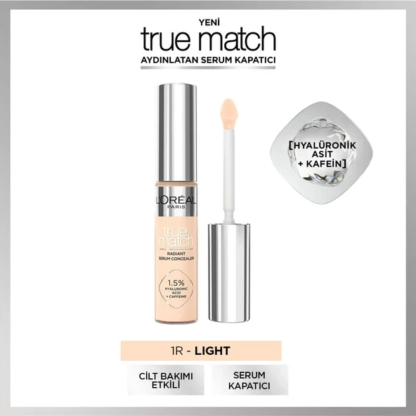 L'Oreal Paris True Match Aydınlatan Serum Kapatıcı - 1r 11 ml ürün görseli 1