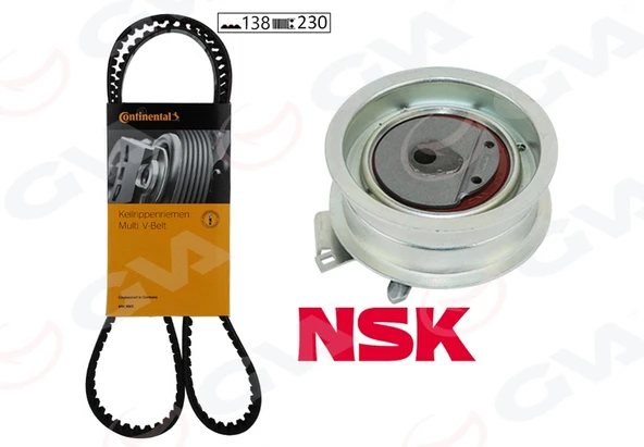 GVA 59T7511S TRİGER SETİ CADDY III-IV-PASSAT-POLO-TOURAN-BORA-OCTAVIA-TOLEDO LEON 1.6-2.0 06A198119 ürün görseli 1