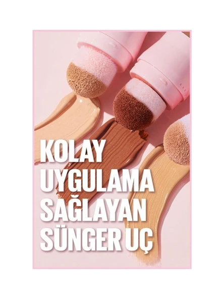 Maybelline New York Instant Perfector Glow 4 Etki 1 Arada Fondöten- 00 Fair Light - Resim 4