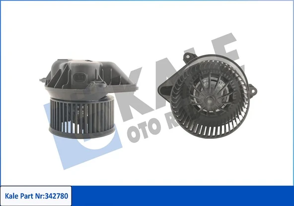 KALE 342780 KALORİFER MOTORU 12V SCENIC I 1.4 16V-1.6 16V-1.8 16V-2.0 16V-1.9DTI-DCI 99-03 -MOVANO OTOM-KLİMALI 7701048387-9109815-4401815 ürün görseli 1