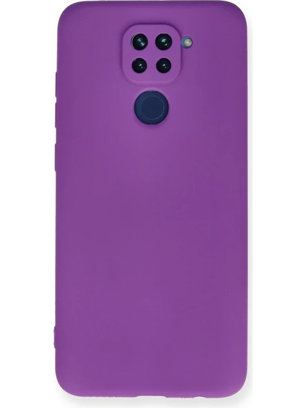 Xiaomi Redmi Note 9 Kılıf Yumuşak Silikon Kılıf - Mor + 2 Ad Tam Ekran Koruyucu Kırılmaz Cam 9H Temperli Koruma Dayanıklı ürün görseli