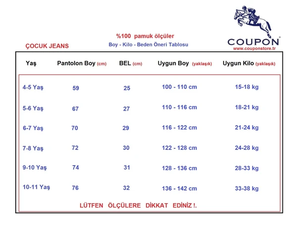 Erkek Çocuk Pantolon - Siyah / %100 PAMUK - Resim 2