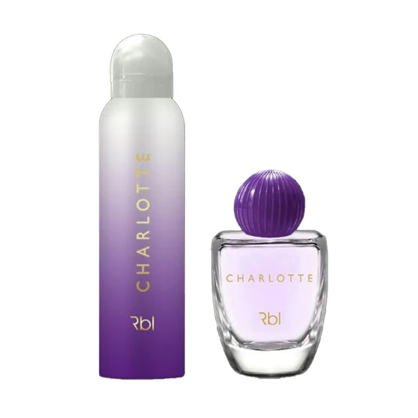 RBL Charlotte EDP Kadın Parfüm 50 ml ve Deodorant 150 ml Seti - Resim 2