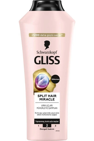 Gliss Şampuan Split Hair Miracle 400 ml - Resim 3